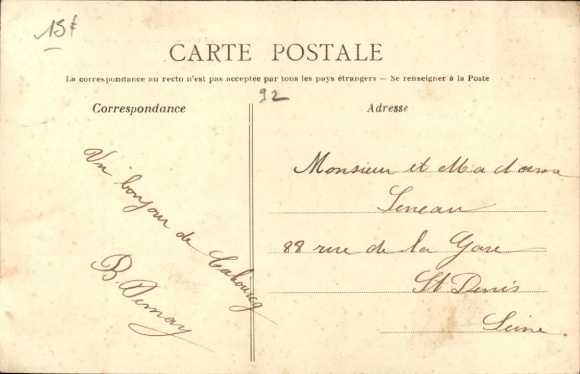 CPA Cabourg Calvados, Avenue du Carrefour