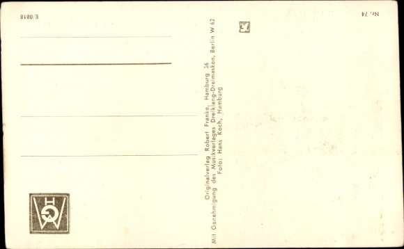 Song Postcard I'm just a poor traveling companion, The cousin from Dingsda, Eduard Künneke