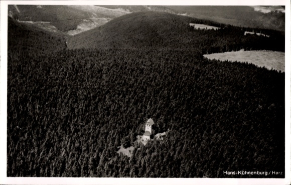 Ak Sieber Herzberg am Harz, Hans Kühnenburg, luchtfoto