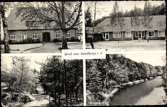 PC Sandkrug Hatten in Oldenburg, children&#39;s home, Osenberge, school camp, Hunte