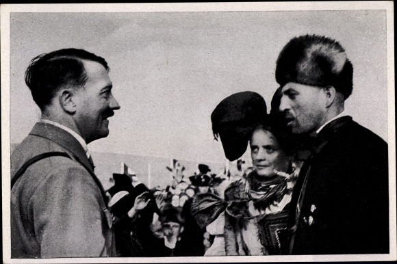 Sammelbild Adolf Hitler, Erntedankfest, Bückeberg 1934, Trachten, Sammelwerk 15 Bild 16