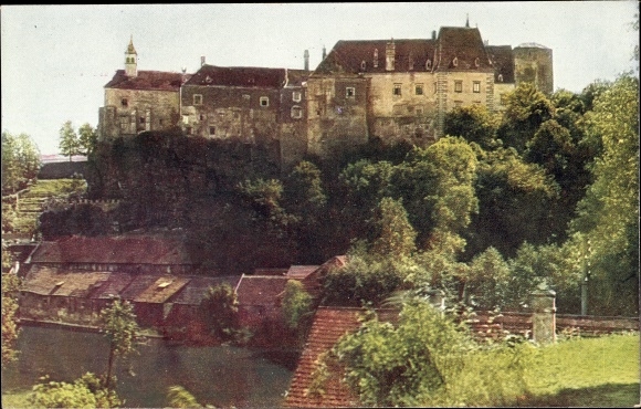 Postcard Raabs an der Thaya in Lower Austria, Burg