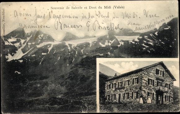 KP Evionnaz, kanton Valais, Salanfe et Dent du Midi