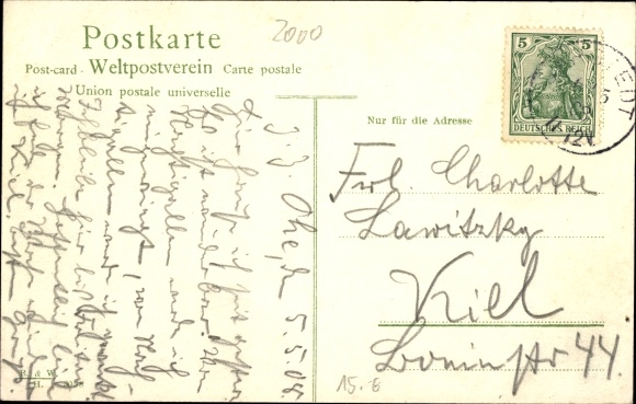 PC Hamburg Eimsbüttel Schnelsen Ochsenzoll, Inn zur Ohe E. Hüttmann