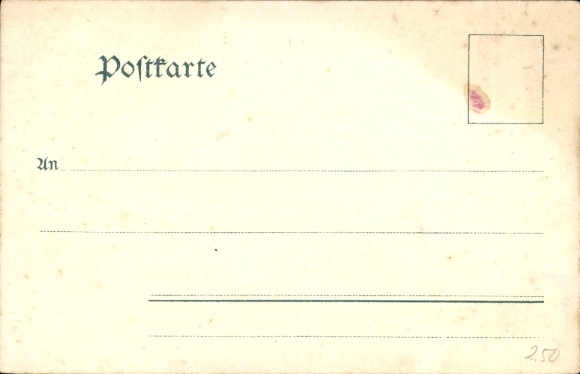 Postcard Lutherstadt Eisenach in Thuringia, Wartburg, view from the east