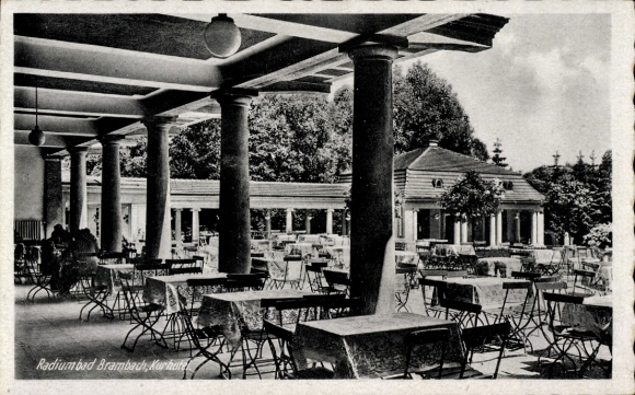 Postcard Bad Brambach in Vogtland, spa hotel