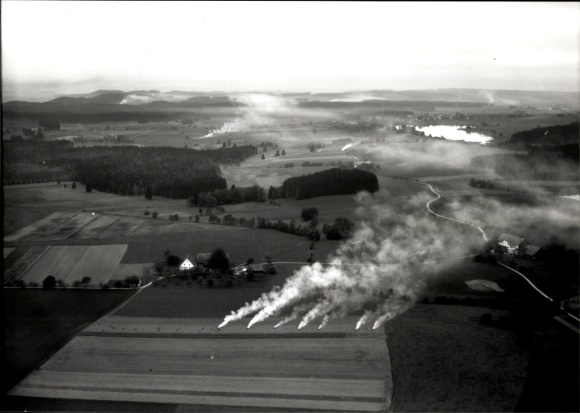 Foto Rötenbach Wolfegg in Württemberg, Fliegeraufnahme