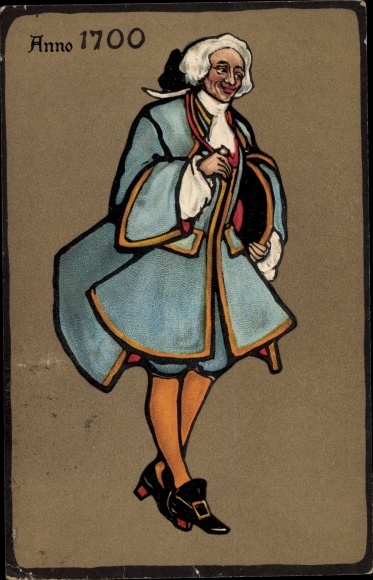 Artist PC Cichorien Daniel Voelcker, best coffee additive, historical costume Anno 1700