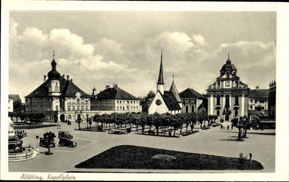 10 alte Ak Altötting in Bayern, diverse Ansichten
