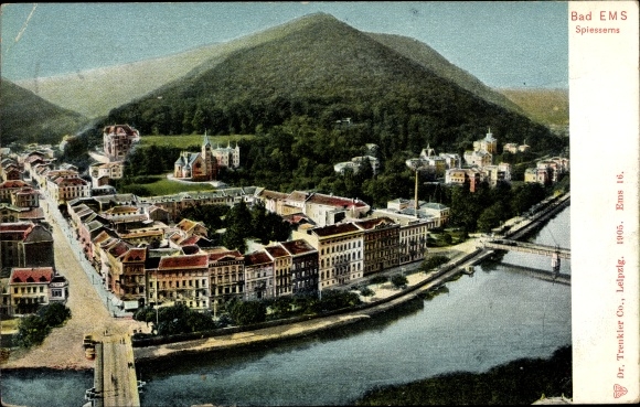 KP Bad Ems an der Lahn, Spiessems, zdjęcie lotnicze