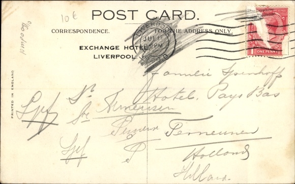 Ak stoomboot RMS Aquitania, Cunard Line