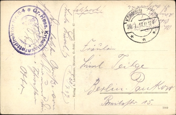 KP Oberschlesien, tańczący ludzie w kostiumach