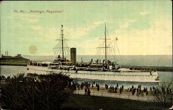 PC Dutch warship, Mr. Ms. Koningin-Regentes
