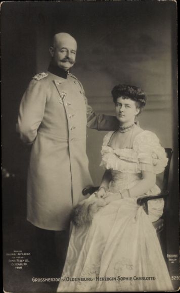 PC Grand Duke Friedrich August II of Oldenburg, Duchess Sophie Charlotte, RPH 5293