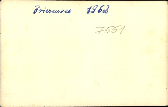Photo Neu Zauche in the Spreewald, Briesensee 1962