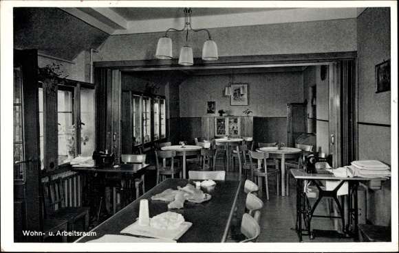 Ak Werther in Westfalen, Waldheim, Wohn und Arbeitsraum