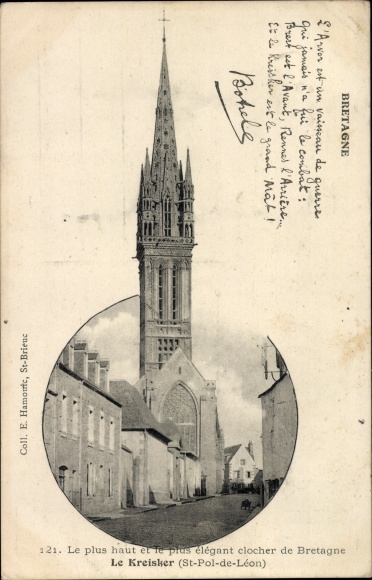 PC Saint Pol de Leon Finistère, Le Kreisker, bell tower