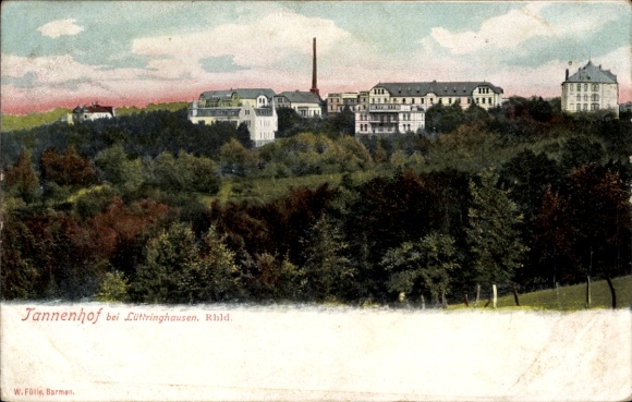 Postcard Lüttringhausen Remscheid in the Bergisches Land, Tannenhof