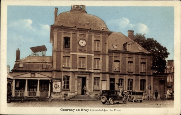 Postcard Gournay en Bray Seine Maritime, La Poste