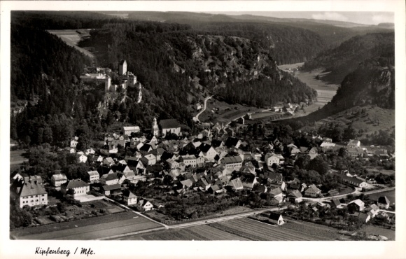 Ak Kipfenberg in Oberbayern, Fliegeraufnahme