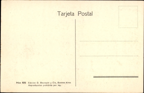 Briefkaart Buenos Aires Argentinië, Estacion Once del FCO