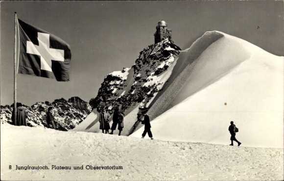 KP Canton of Bern, Jungfraujoch, płaskowyż i obserwatorium