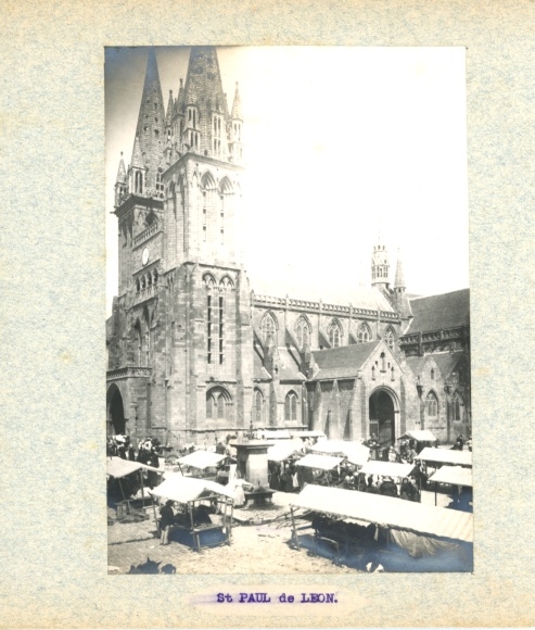Photo Saint Pol de Leon Finistère, Cathédrale et Roscoff, Vue Générale