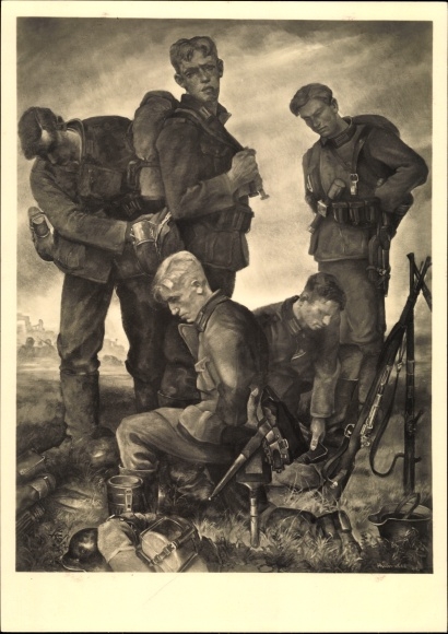 Artist PC Hähndel, E., get ready, Wehrmacht, HDK 123