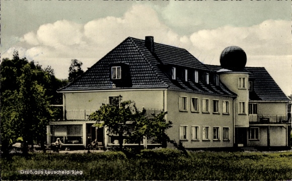 Postcard Leuscheid Windeck an der Sieg, House