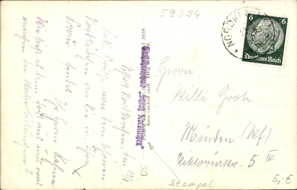 Postcard Nordkirchen in Westphalia, Nordkirchen Castle, aerial photograph