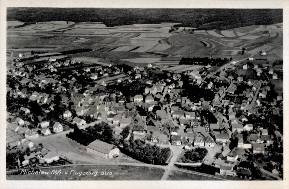 PC Michelau in Upper Franconia, aerial photo