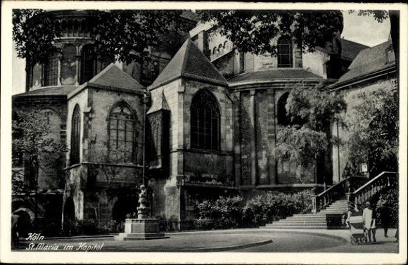8 old PCs Cologne on the Rhine, various views