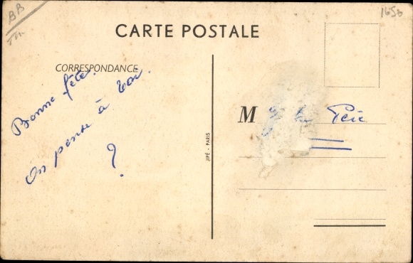 Artist Postcard Preissac, Which, and above all, love your whole life, Paar bei der Trauung, Hochzeit