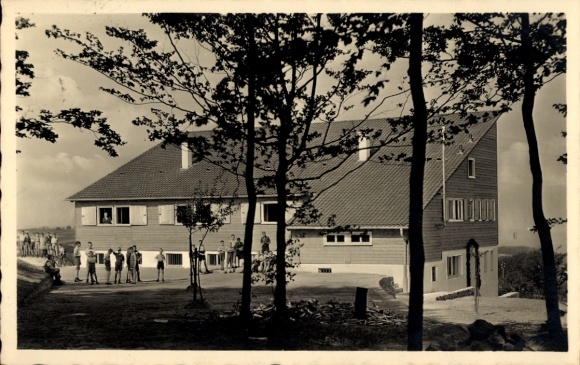 Postcard Lutzenberg Althütte in Württemberg, Landheim