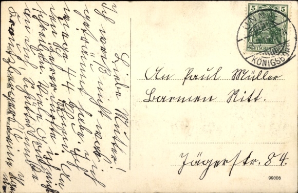 Postcard Königsborn Unna in the Ruhr area, Barmer holiday colony