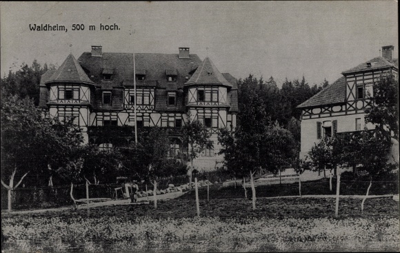 PC Waldheim Obernzenn in Middle Franconia, villa