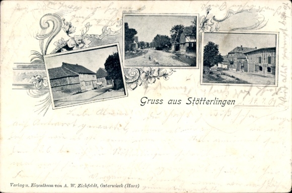 KP Stötterlingen Lütgenrode Nörten Hardenberg w Dolnej Saksonii, ulica, domy