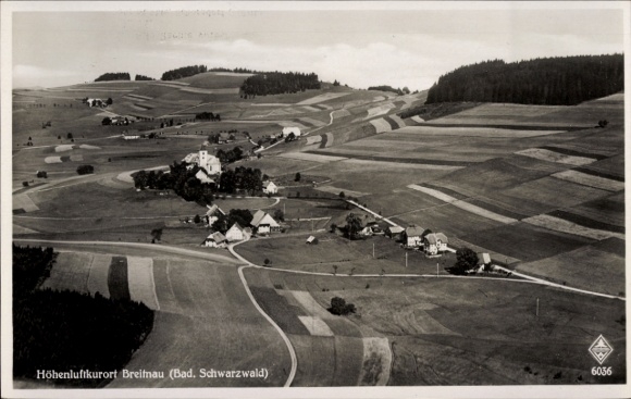 Ak Breitnau im Schwarzwald, Fliegeraufnahme