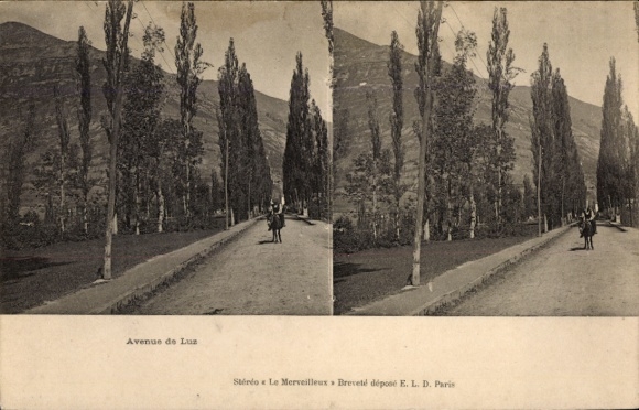 Stereo Postcard Avenue de Luz, avenue