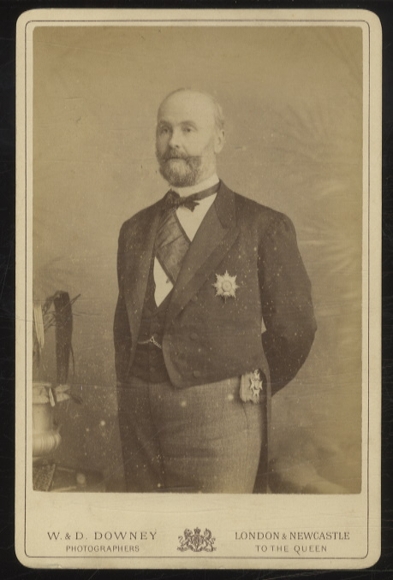 Cabinet Photo Prince Georg Viktor of Waldeck-Pyrmont