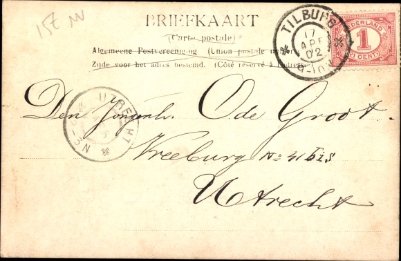 Ak Tilburg Noord-Brabant Nederland, Heuvel, kinderen