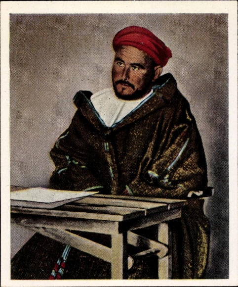 Collecting picture post-war No. 100 April 1926 Abd el Krim, Morocco. Freedom fighters, internment