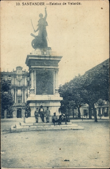 Postcard Santander Cantabria Spain, State of Velarde