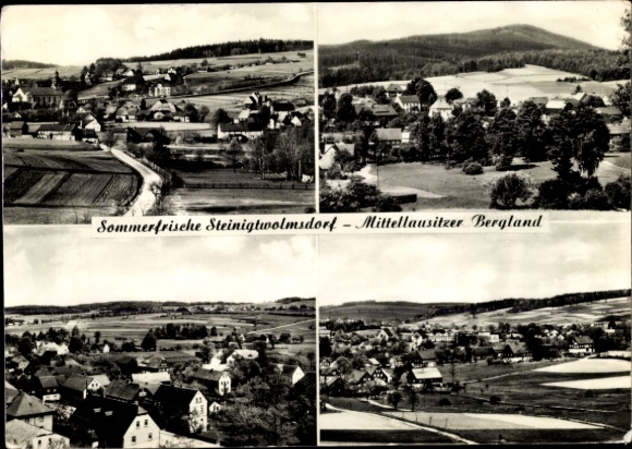PC Steinigtwolmsdorf in Lusatia, diverse landscape, villages, meadows, mountains
