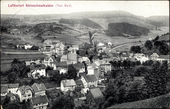 KP Kleinschmalkalden Flea Seligenthal Turyngia, Panorama z tego miejsca