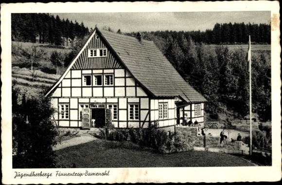 Ak Bamenohl Finnentrop in Sauerland, jeugdherberg