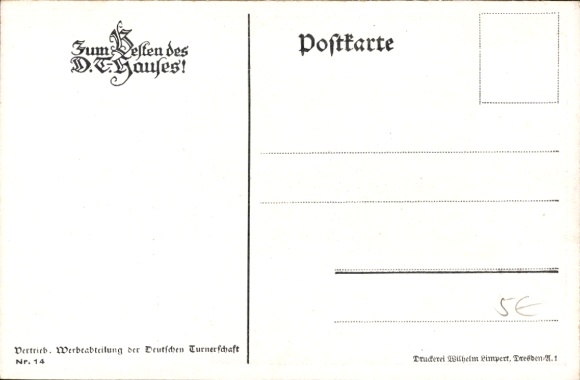 Artist Postcard Amtsberg, Otto, How God has thought of it so beautifully, Wandering boys