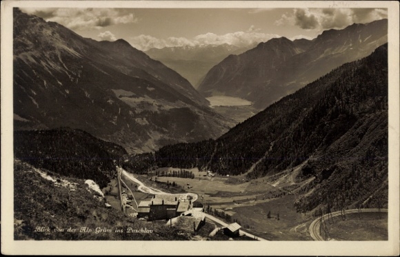 Tourist board Alp Grüm, Canton of Graubünden, Panorama