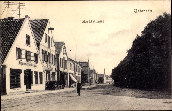 KP Uetersen w Holstein, Marktstrasse, magazyn cygar