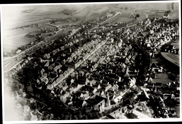 foto Villingen in het Zwarte Woud, luchtfoto